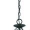 Homeroots 25.38 x 14.25 x 14.25 in. Belle 3-Light Matte black Hanging Light 398030 - alternate 5